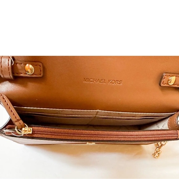 MICHAEL KORS JET SET TRAVEL FLAP POCKET ENVELOPE CROSSBODY BAG - Picture 8 of 10